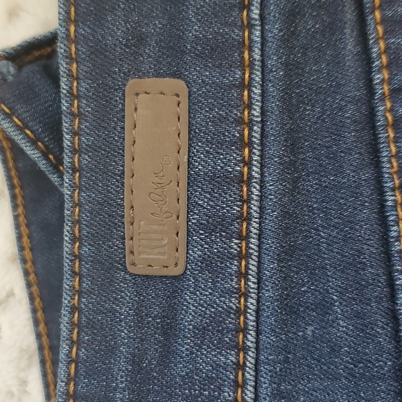 KUT FROM KLOTH DARK BLUE JEANS SIZE 6 - Picture 9 of 10